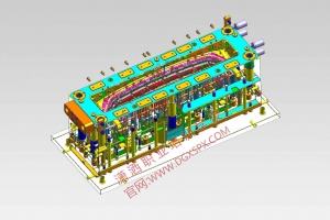 UG塑膠模具設計學生作品